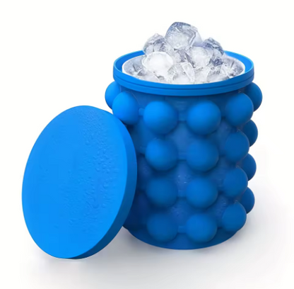 2 in 1 cilicone ice bucket